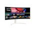 מסך מחשב קעור LG MyView 34" WQHD VA — לבן