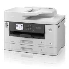 Беспроводное струйное МФУ Brother MFC-J5740DW 4-в-1 с автоматической двусторонней печатью, двухсторонним сканированием, ADF и факсом — белый