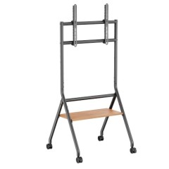 Переносная тележка для телевизора 37″–86″ для студии — черный