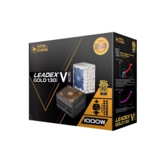Power Supply SUPER FLOWER Leadex V Gold Pro 1000W PCIe 5.1 White