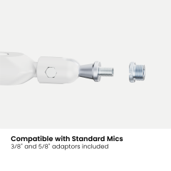 מעמד מיקרופון דינמי