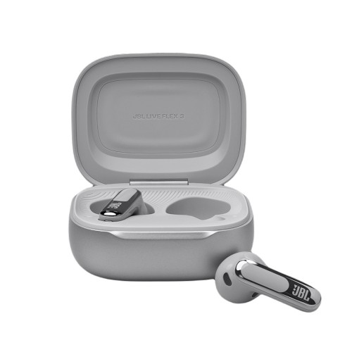 אוזניות אלחוטיות JBL Live Flex 3 TWS – כסוף