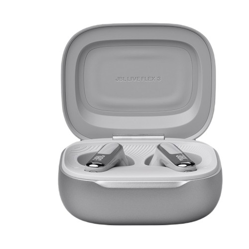 אוזניות אלחוטיות JBL Live Flex 3 TWS – כסוף