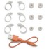 TWS JBL Reflect Mini NC Earbuds in White Color