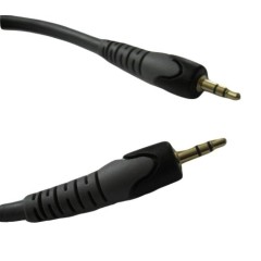 AUX stereo audio cable M-M, 10m length TopX