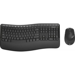 Wireless Keyboard and Mouse Set Microsoft Comfort Desktop Set 5050 Hebrew/English