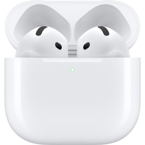 אוזניות אלחוטיות Apple AirPods 4 (הדור הרביעי) עם סינון רעשים אקטיבי – כולל מארז עם תמיכה בטעינה אלחוטית (USB-C)