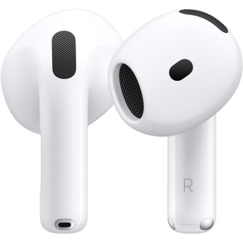 אוזניות אלחוטיות Apple AirPods 4 (הדור הרביעי) עם סינון רעשים אקטיבי – כולל מארז עם תמיכה בטעינה אלחוטית (USB-C)