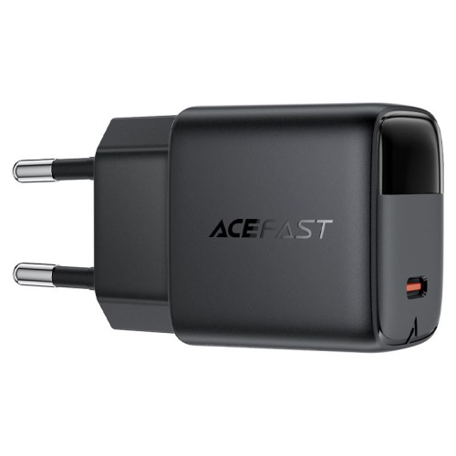 Зарядное устройство A115 30W + кабель USB-A на USB-C 1.2m — черный