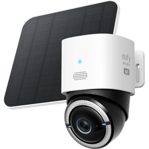 Уличная камера видеонаблюдения Anker Eufy 4G LTE Cam S330 4K с солнечной панелью и Wi-Fi — белый
