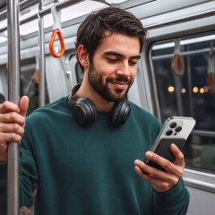 סוללת גיבוי Anker Nano Power Bank 5000mAh (MagGo Slim) — שחור