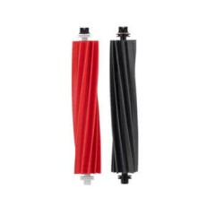 זוג מברשות בצבע אפור-אדום לשואב Roborock S8 / S8+ / S8 Pro Ultra