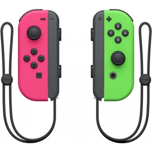 Контроллер для консоли Nintendo Switch Joy-Con GREEN / Pink