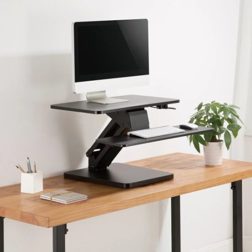 Sit-stand desktop converter