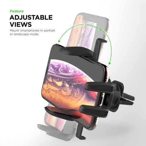Easy One Touch 5 Car Mount (Air Vent & Flush Mount)