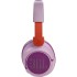 אוזניות אלחוטיות לילדים JBL JR 460NC Rainbow – ורוד