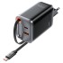 Быстрое сетевое зарядное устройство A111 PD67W (USB-A + USB-C + USB-C кабель)