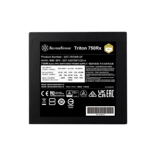 Power Supply SILVERSTONE TRITON 750RX 750W 80+ Gold