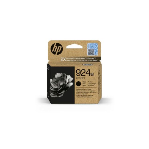 Original HP 924e EvoMore Black Ink Cartridge for HP OfficeJet Pro Printers