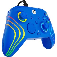Afterglow RGB WAVE Xbox Gaming Controller — Blue