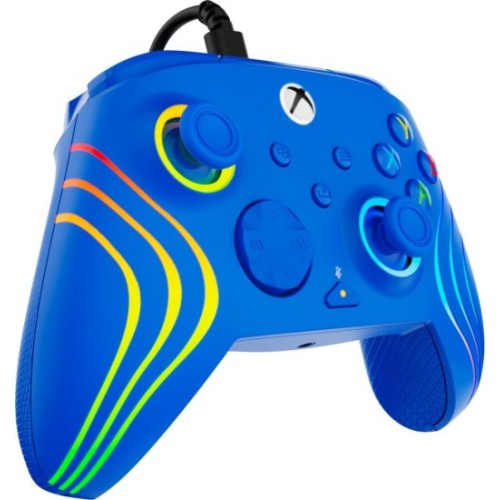 Afterglow RGB WAVE Xbox Gaming Controller — Blue