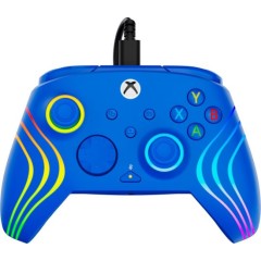 Afterglow RGB WAVE Xbox Gaming Controller — Blue