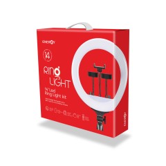 Кольцевая лампа 36W диаметром 14" / 36 см + штатив 1,9 метра