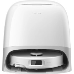 שואב אבק רובוטי Roborock Qrevo Curv 5A1 עם פונקציית ריקון ושטיפה 18500Pa — לבן