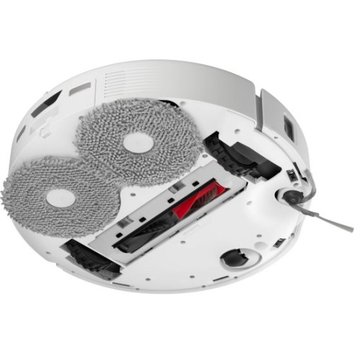 שואב אבק רובוטי Roborock Qrevo Curv 5A1 עם פונקציית ריקון ושטיפה 18500Pa — לבן