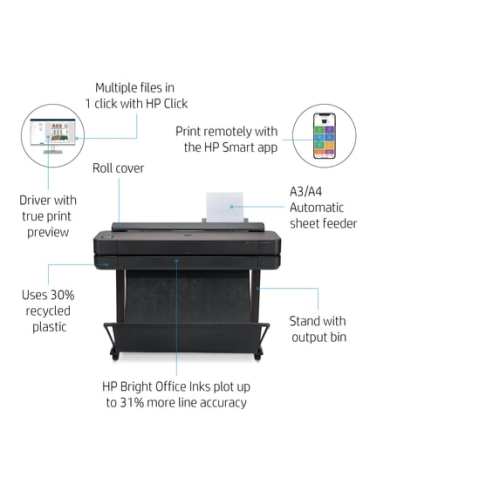 Printer HP DesignJet T630 24-in 5HB09A