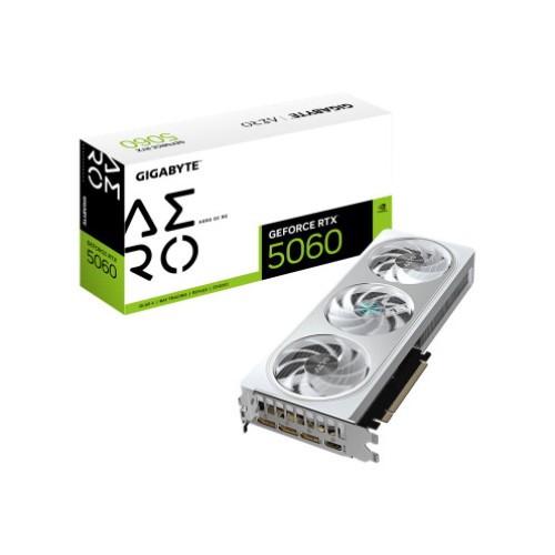 GIGABYTE GEFORCE RTX 5060 AERO OC 8G GV-N5060AERO OC-8GD Graphics Card