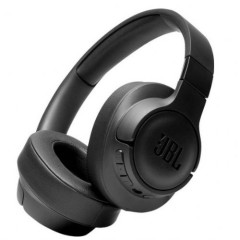 Headphones JBL Tune 710BT in black color.