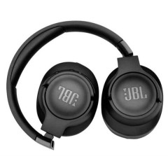 Headphones JBL Tune 710BT in black color.