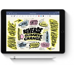 Стилус Apple Pencil 1-го поколения для iPad + адаптер USB-C (MQLY3ZM/A)