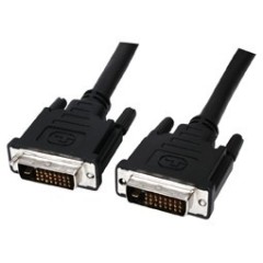 Professional 24+1 DVI Cable 26AWG, 1.8m in length.