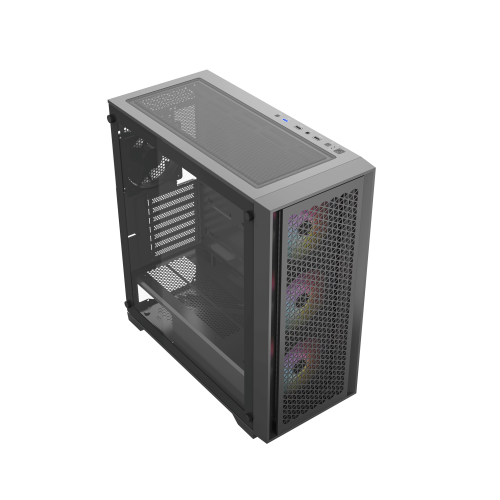 מארז HERO X ARGB Mid Tower בצבע שחור