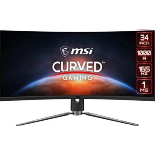 Gaming Curved Monitor 34 Inch MSI MPG ARTYMIS 343CQR 1ms