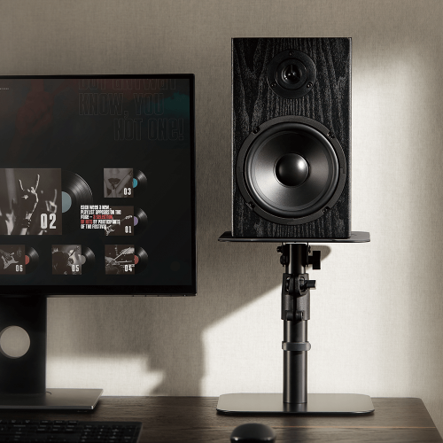 Desktop speaker stands