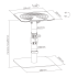 Desktop speaker stands