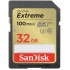 SanDisk Extreme SDHC UHS-I Class-10 U3 V30 Memory Card with 32GB Capacity