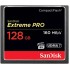 SanDisk 1067x Extreme Pro Compact-Flash memory card with a capacity of 128GB