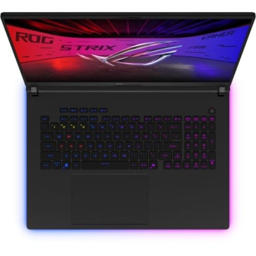 מחשב נייד אסוס Asus ROG Strix SCAR 18 18" U9-275HX RTX5080 64GB 4TB — (שחור) Off Black
