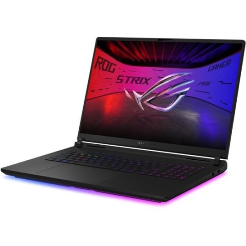 מחשב נייד אסוס Asus ROG Strix SCAR 18 18" U9-275HX RTX5080 64GB 4TB — (שחור) Off Black