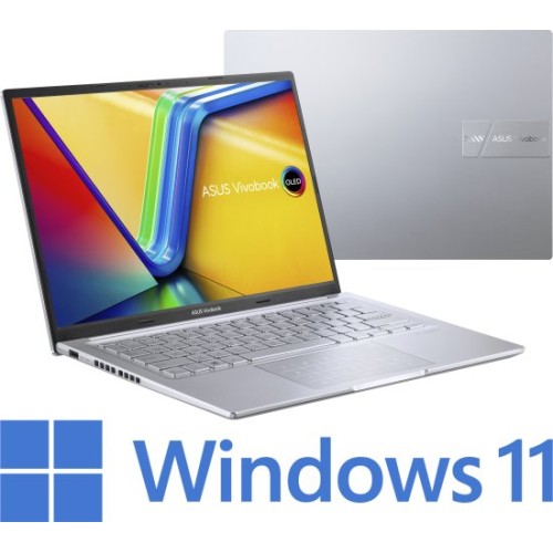 Ноутбук Asus Vivobook 14.0" 16GB 1TB Silver (Win 11 Home)