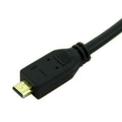 כבל MICRO HDMI  זכר – זכר, 1 מטר