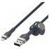 Кабель Belkin BoostCharge Pro Flex – Lightning на USB-A 1 метр (синий)