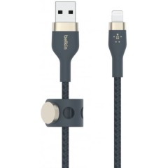 Belkin BoostCharge Pro Flex Cable – Lightning to USB-A 1 meter (blue)