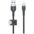 Кабель Belkin BoostCharge Pro Flex – Lightning на USB-A 1 метр (синий)