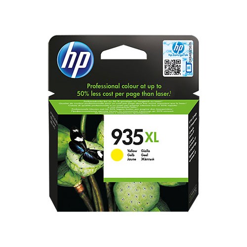 Original HP 935XL High-Capacity Yellow Ink Cartridge for HP OfficeJet Pro Printers