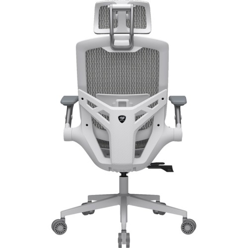 COUGAR Speeder One Ergonomic Gaming Chair with Mesh Upholstery and 135° Recline — White